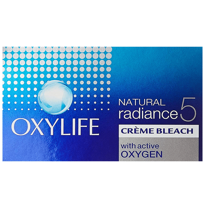 Dabur Oxylife Natural Radiance 5 Creme Bleach