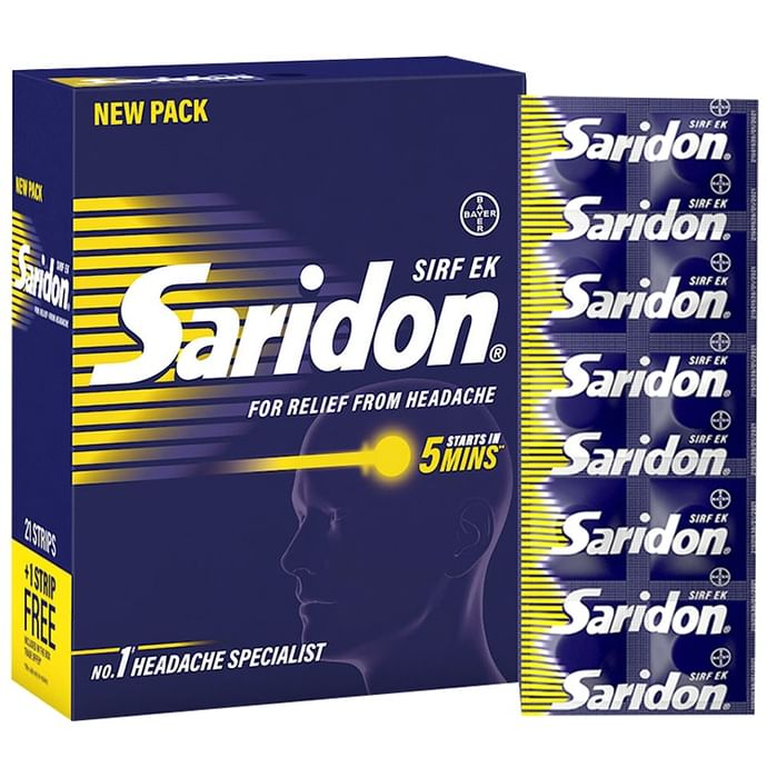 Saridon Headache Relief Tablet