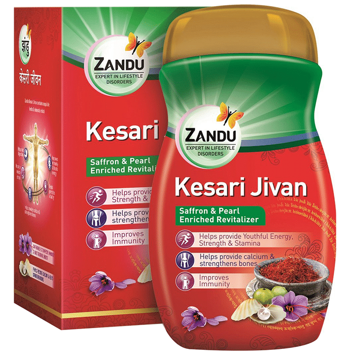 Zandu Kesari Jivan Chyawanprash – Amla Pulp, Cow Ghee, Clove, Black Pepper, Sunthi by Zandu Pharmaceutical Works Ltd — photo 1 of 7