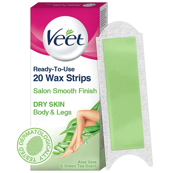 Veet Full Body Waxing Kit for Dry Skin