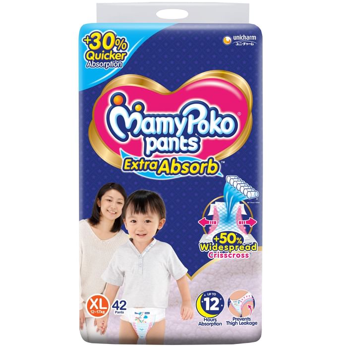 Mamy Poko Extra Absorb Diaper Pants XL