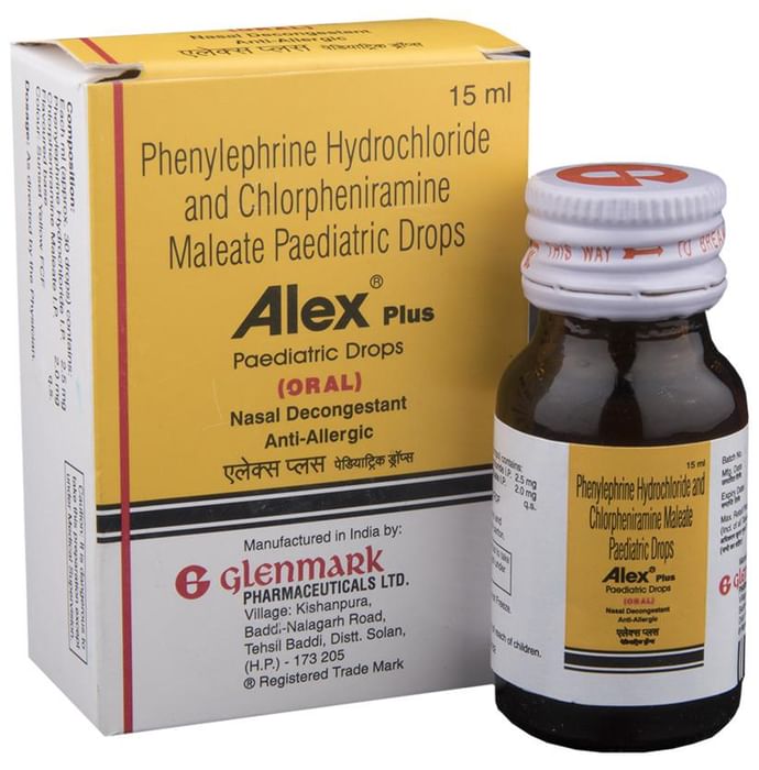 Alex Plus Paediatric Oral Drops