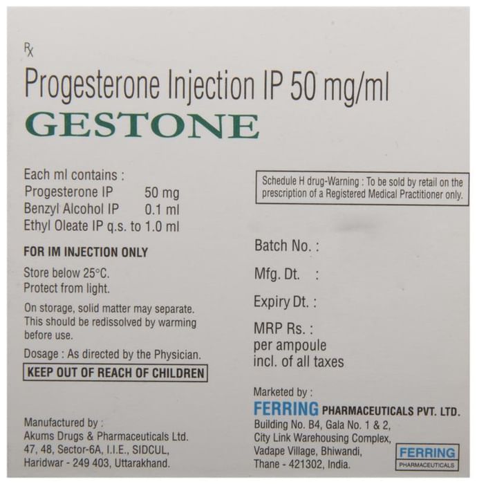 Gestone Injection
