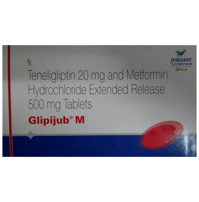 Glipijub M Tablet SR – Metformin (500mg) by Jubilant Life Sciences — photo 1 of 3