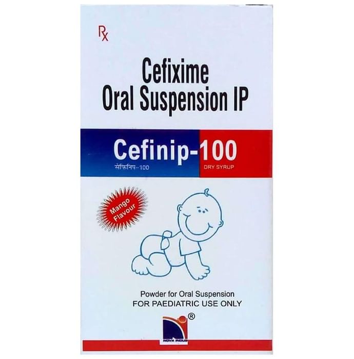 Cefinip 100 Dry Syrup Mango