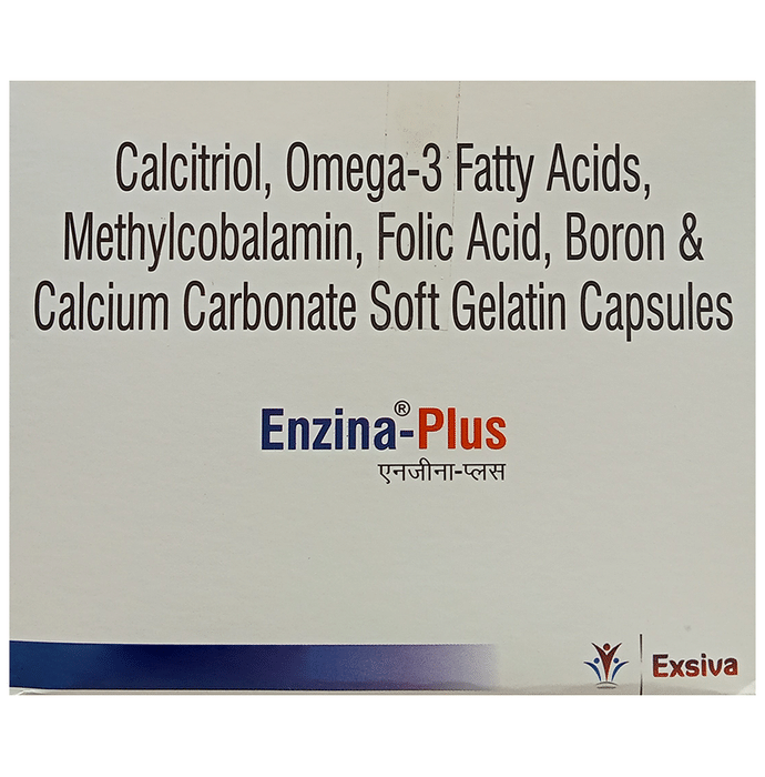 Enzina-Plus Soft Gelatin Capsule