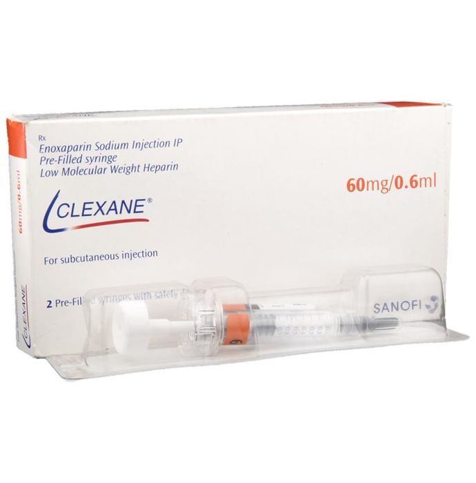 Clexane 60mg Injection (0.6ml Each)