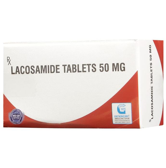 Genericart Lacosamide 50mg Tablet