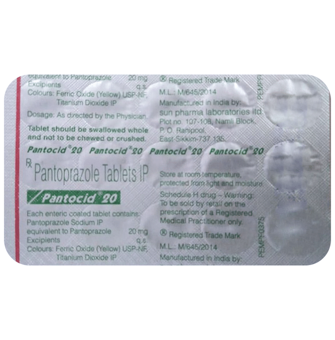 Pantocid 20 Tablet