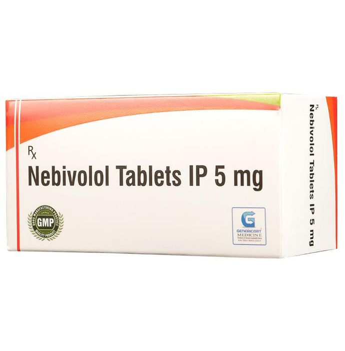 Genericart Nebivolol 5mg Tablet