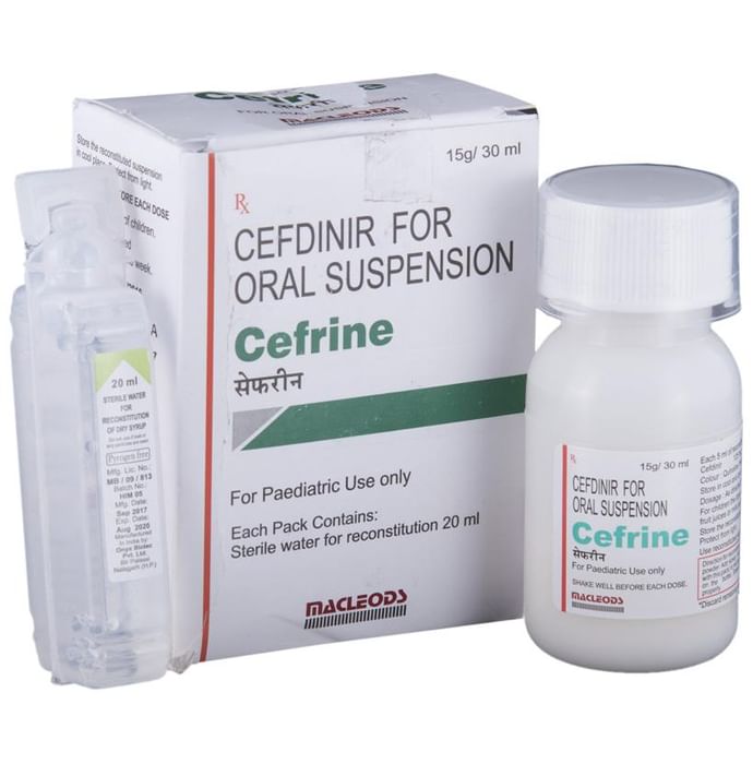 Cefrine Oral Suspension