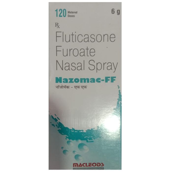 Nazomac-FF Nasal Spray – Fluticasone Propionate (27.5mcg) by Macleods Pharmaceuticals Pvt Ltd
