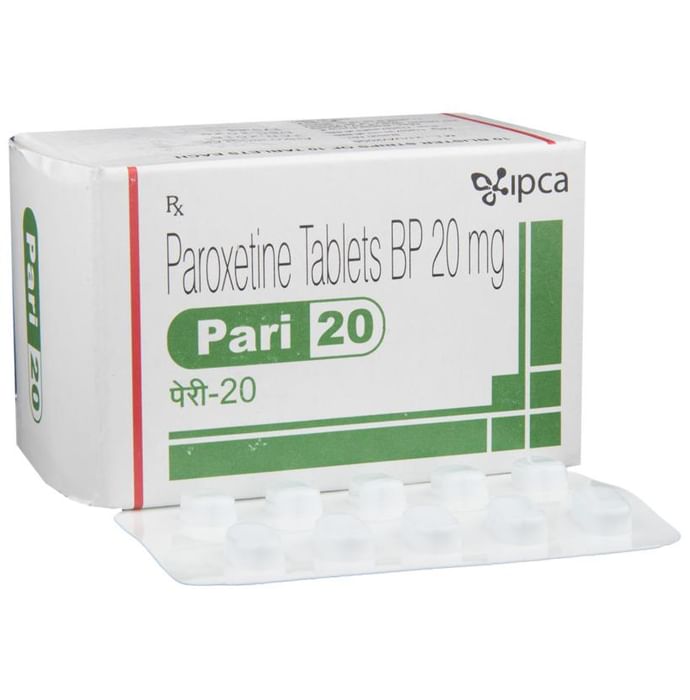 Pari 20 Tablet – Paroxetine (20mg) 20 mg by Ipca Laboratories Ltd — photo 1 of 6