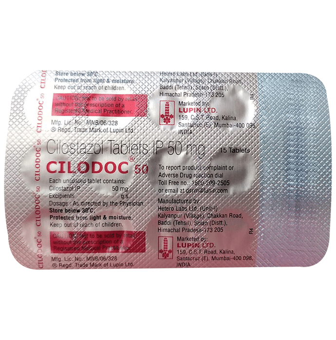 Cilodoc 50 Tablet