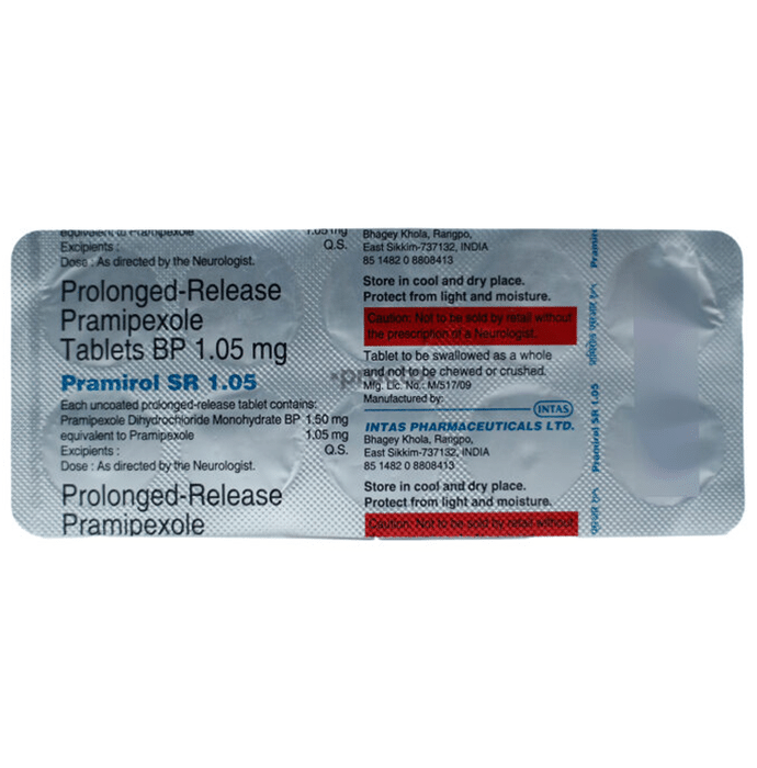 Pramirol SR 1.05 Tablet