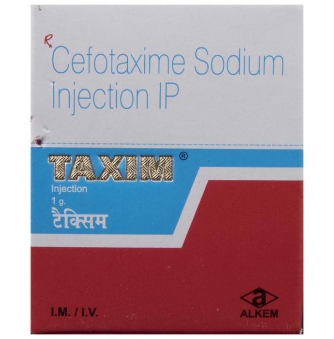Taxim 1gm Injection