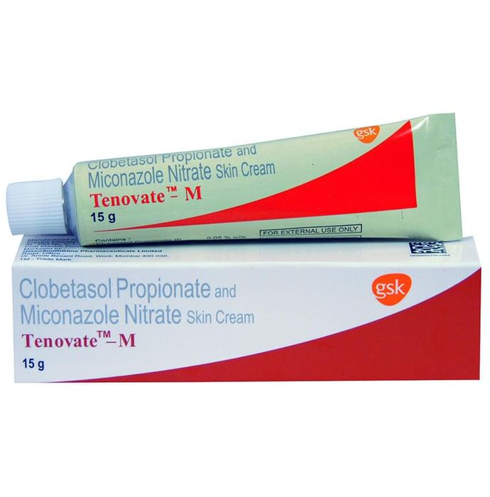 Tenovate-M Cream – Clobetasol (0.05% w/w) by Glaxo SmithKline Pharmaceuticals Ltd