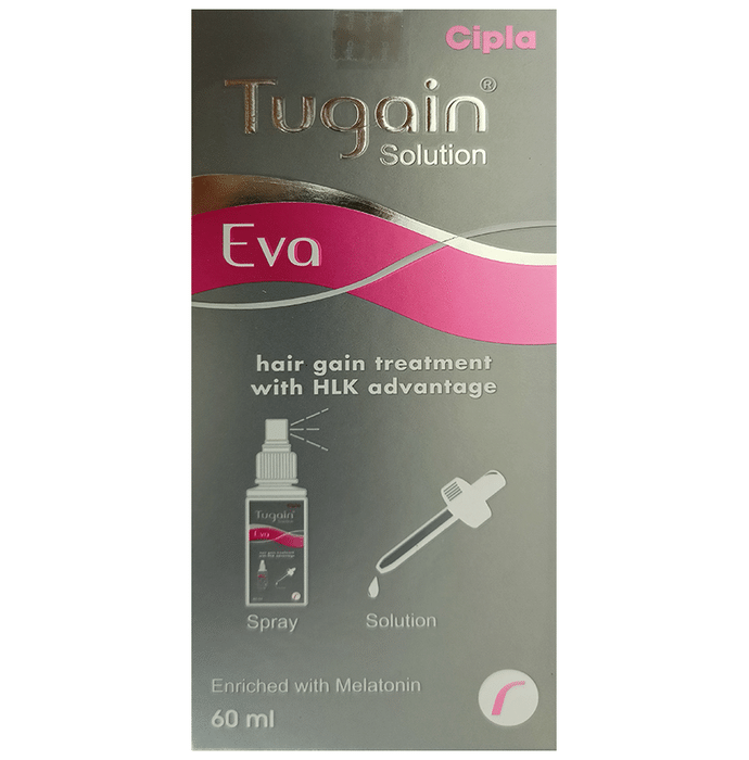 Tugain Eva Solution – Minoxidil (5% w/v) by Cipla Ltd — photo 1 of 5