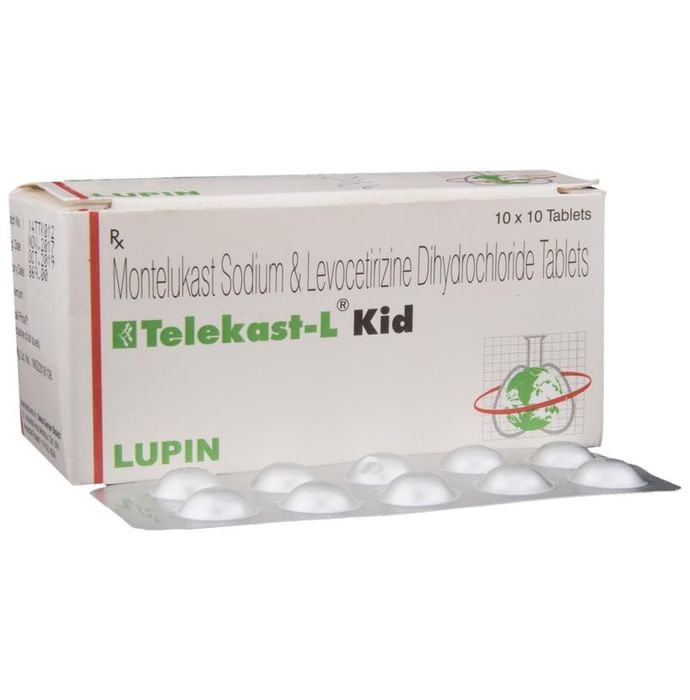 Telekast-L Kid Tablet – Levocetirizine (2.5mg) by Lupin Ltd — photo 1 of 6