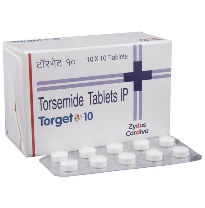 Torget 10 Tablet – Torasemide (10mg) 10 mg by Zydus Cadila — photo 1 of 6
