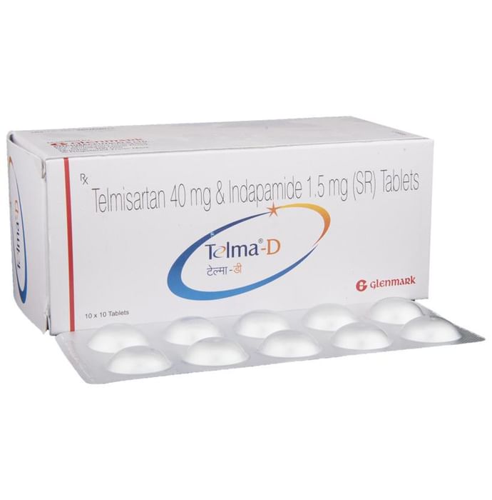 Telma-D Tablet SR – Telmisartan (40mg) by Glenmark Pharmaceuticals Ltd — photo 1 of 6