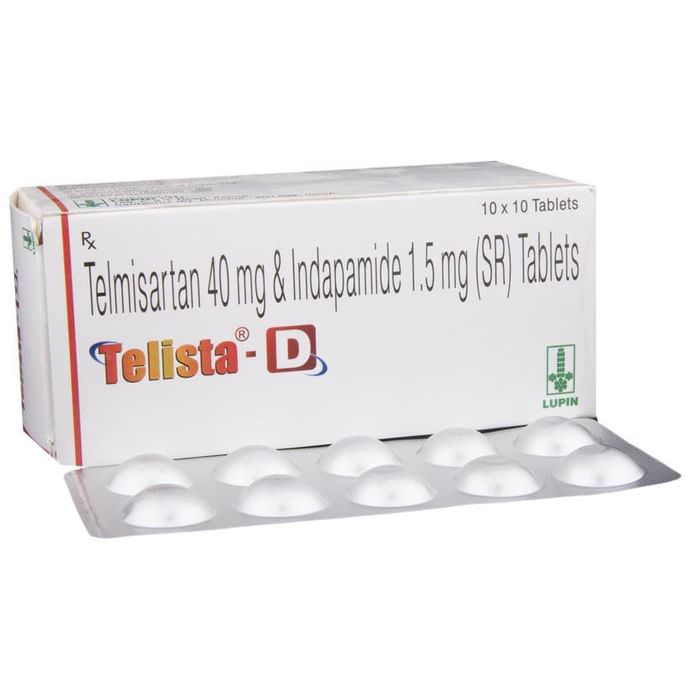 Telista-D Tablet SR – Telmisartan (40mg) by Lupin Ltd — photo 1 of 6