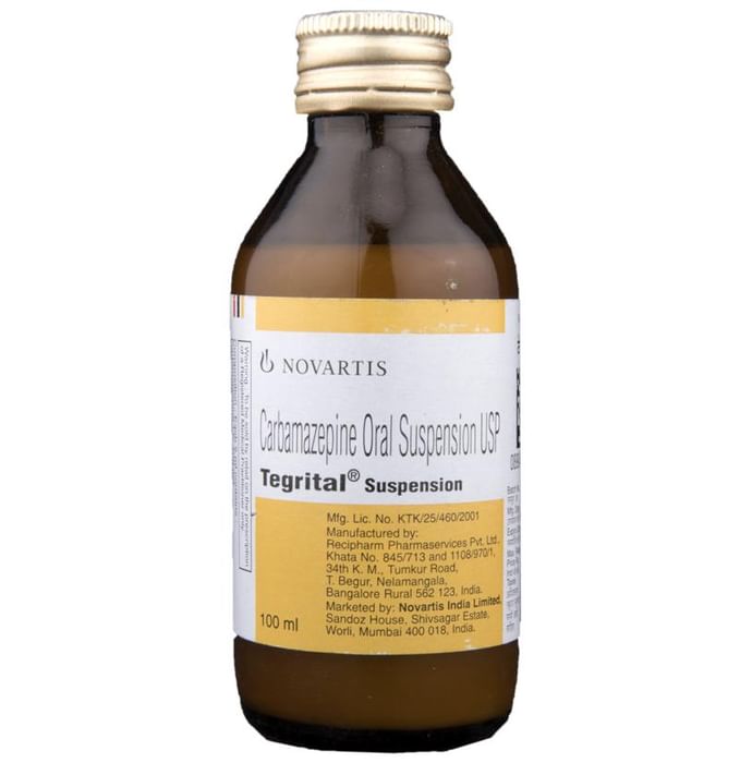 Tegrital Suspension – Carbamazepine (100mg/5ml) by Novartis India Ltd — photo 1 of 2