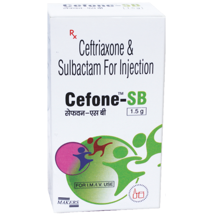 Cefone-SB 1.5gm Injection
