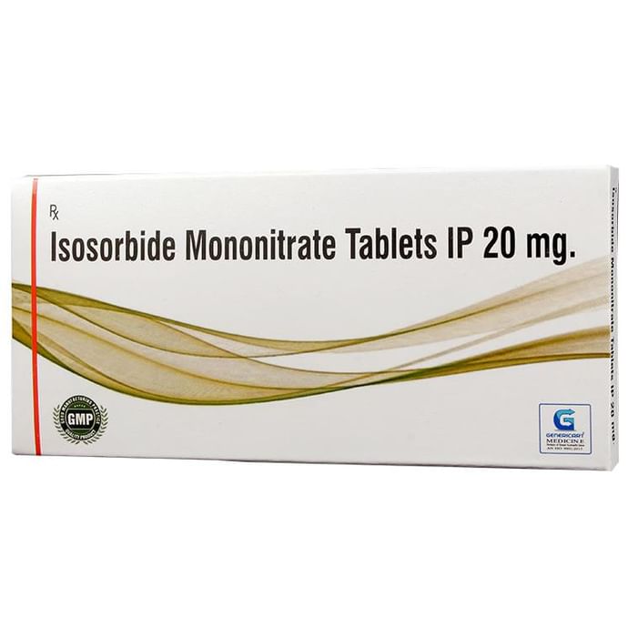 Genericart Isosorbide Mononitrate 20mg Tablet