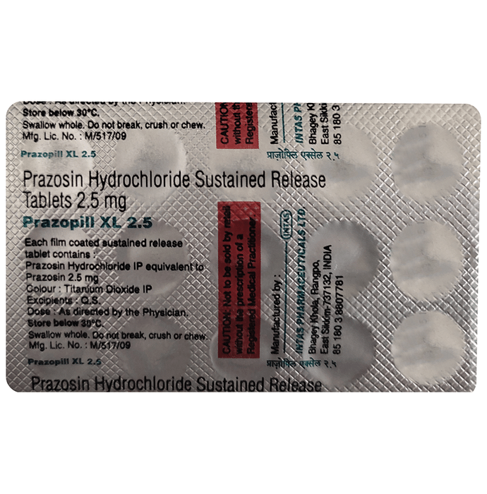 Prazopill XL 2.5 Tablet