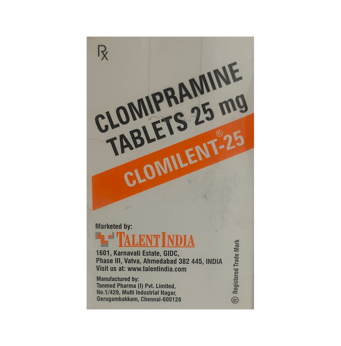 Clomilent 25mg Tablet