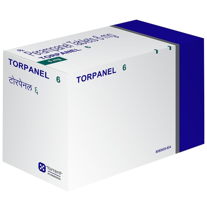 Torpanel 6 Tablet – Perampanel (6mg) 6 mg by Torrent Pharmaceuticals Ltd