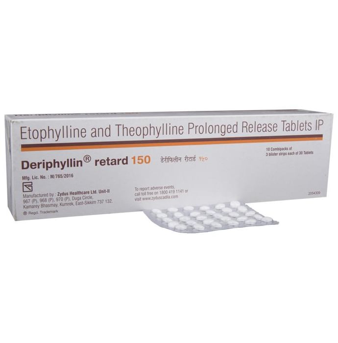 Deriphyllin Retard 150 Tablet PR