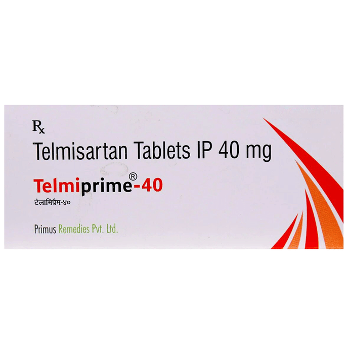 Telmiprime 40mg Tablet