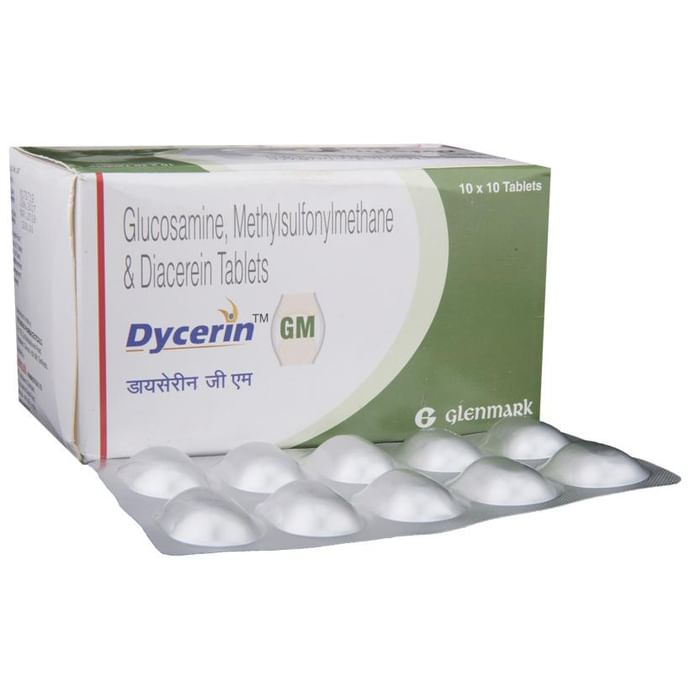 Dycerin GM Tablet – Glucosamine (750mg) by Integrace Pvt Ltd — photo 1 of 5