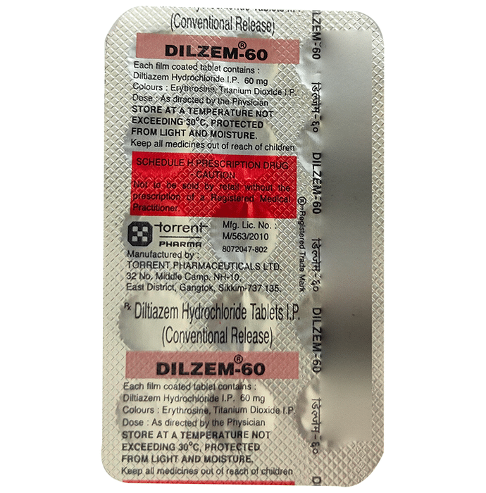 Dilzem 60 Tablet CR