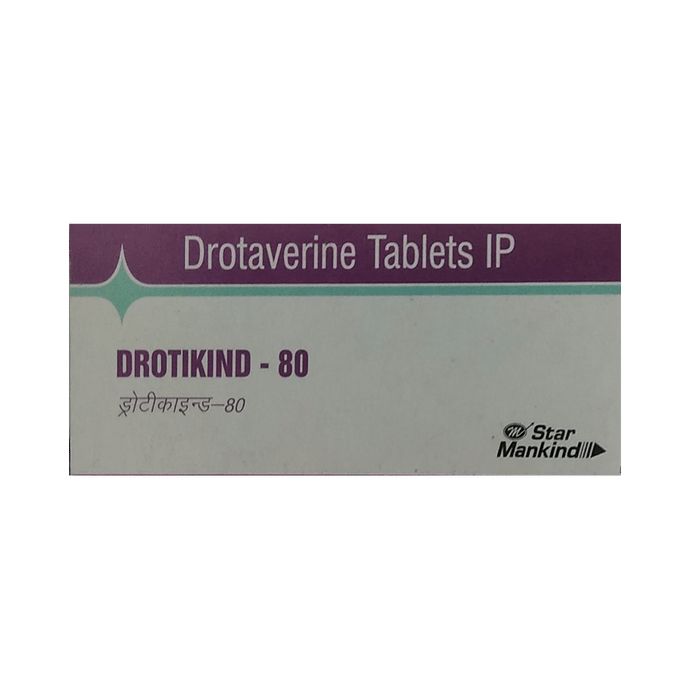 Drotikind 80mg Tablet