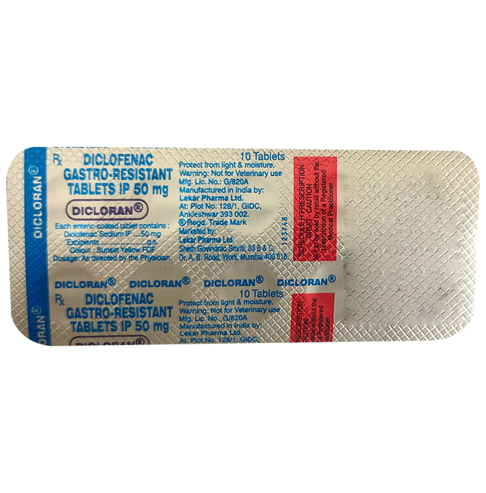 Dicloran 50mg Tablet