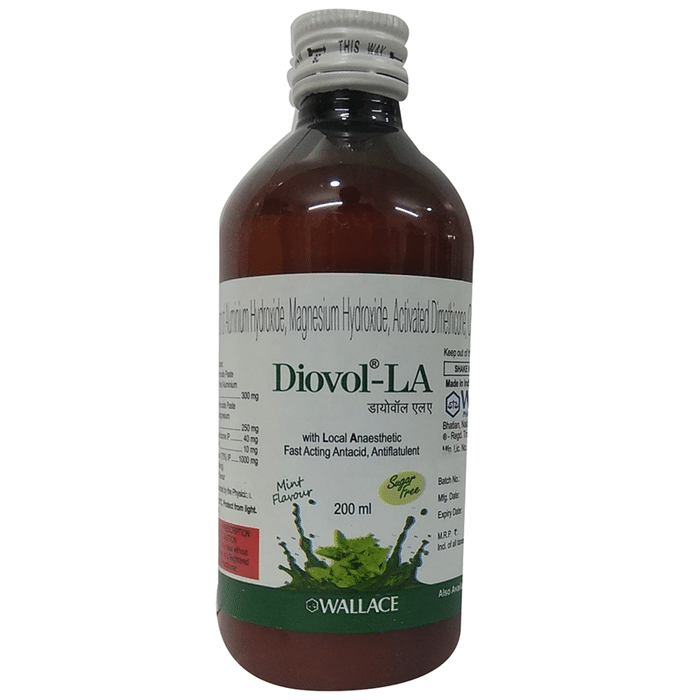Diovol-LA Suspension Mint Sugar Free