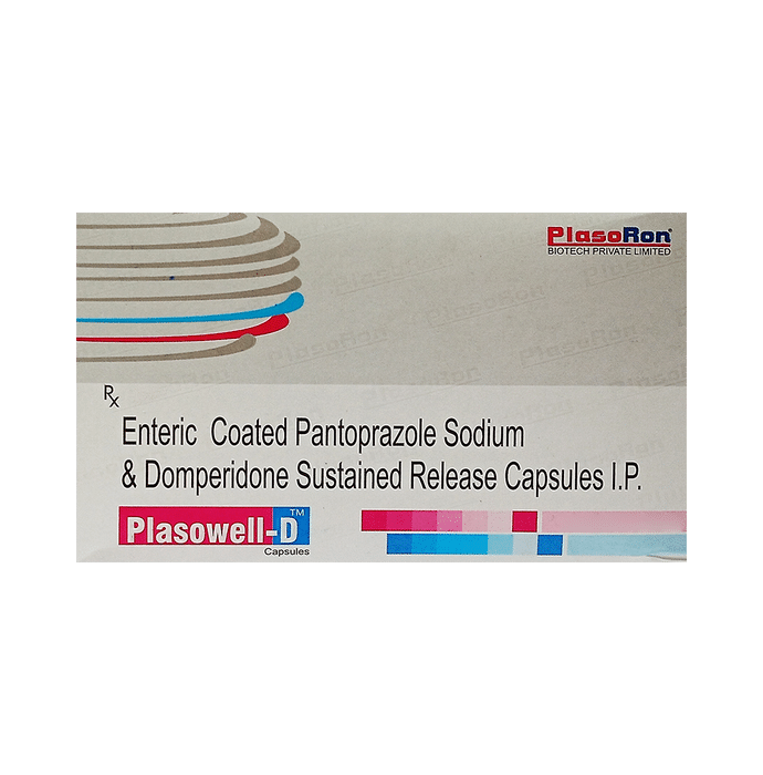 Plasowell-D Capsule SR – Domperidone (30mg) by Plasoron biotech — photo 1 of 2