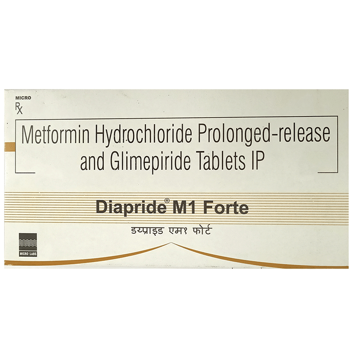 Diapride M1 Forte Tablet PR