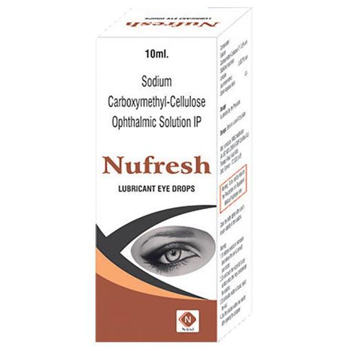 Nufresh Eye Drop – Carboxymethylcellulose (1% w/v) by Nukind Healthcare Pvt Ltd