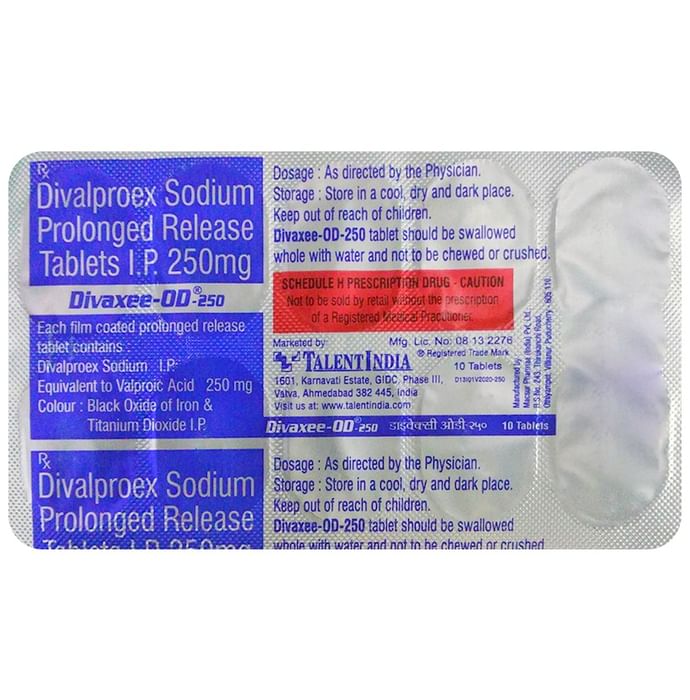 Divaxee OD 250 Tablet PR