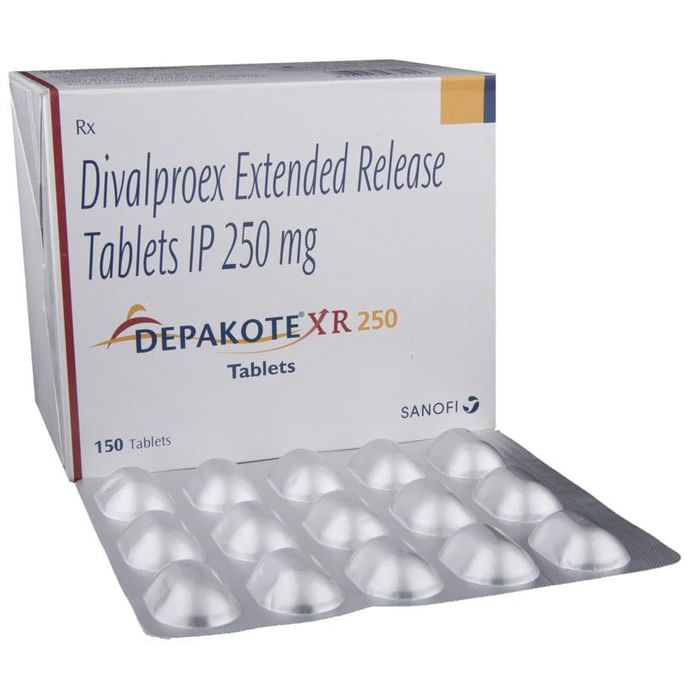 Depakote XR 250 Tablet – Divalproex (250mg) 250 mg by Sanofi India Ltd — photo 1 of 6