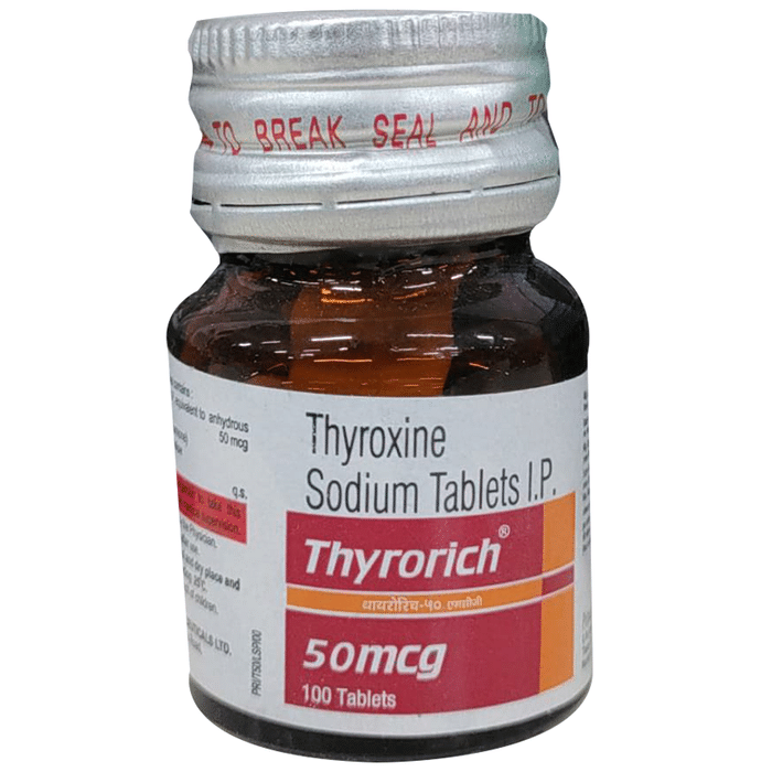 Thyrorich 50mcg Tablet