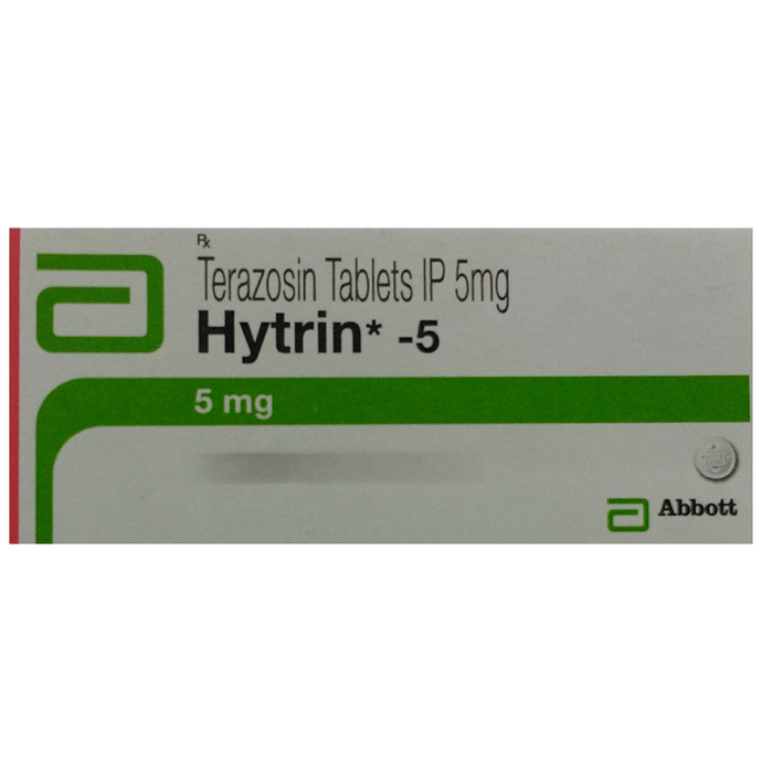 Hytrin 5 Tablet – Terazosin (5mg) 5 mg by Abbott — photo 1 of 2