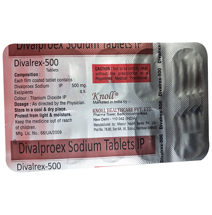 Divalrex 500mg Tablet
