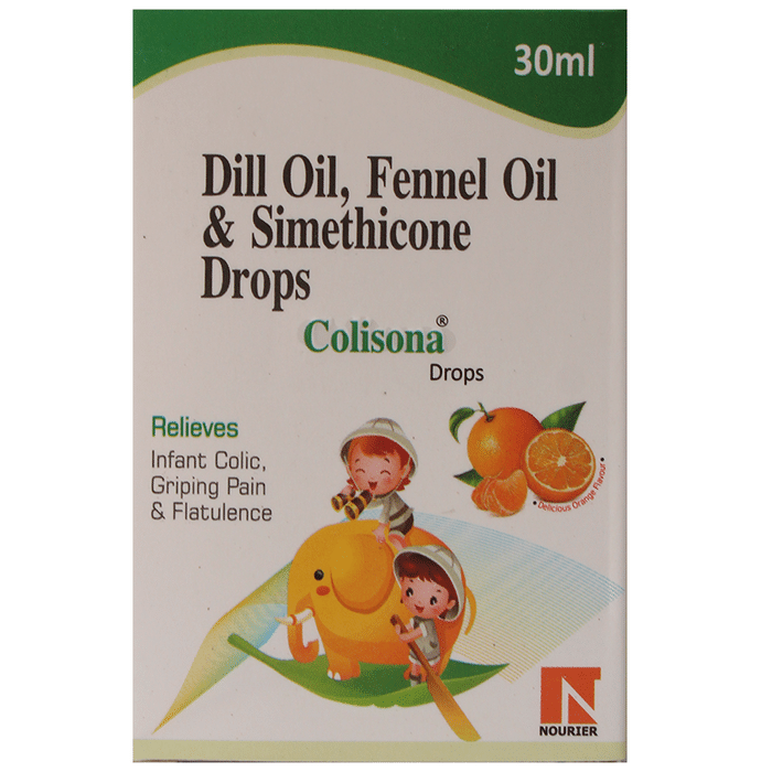 Colisona Oral Drops Delicious Orange