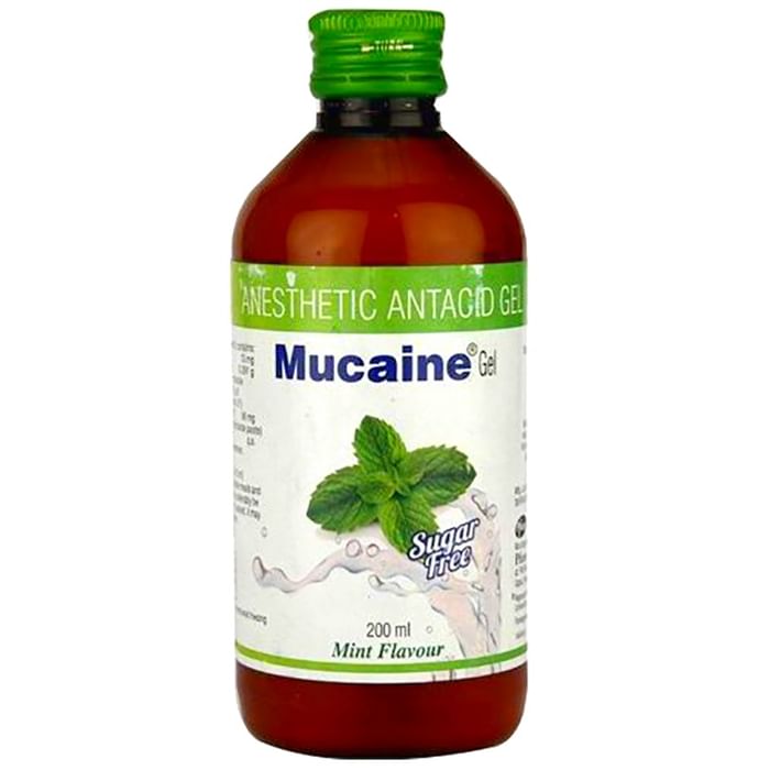 Mucaine Gel Mint Sugar Free – Oxetacaine (10mg/5ml) by Pfizer Ltd — photo 1 of 2