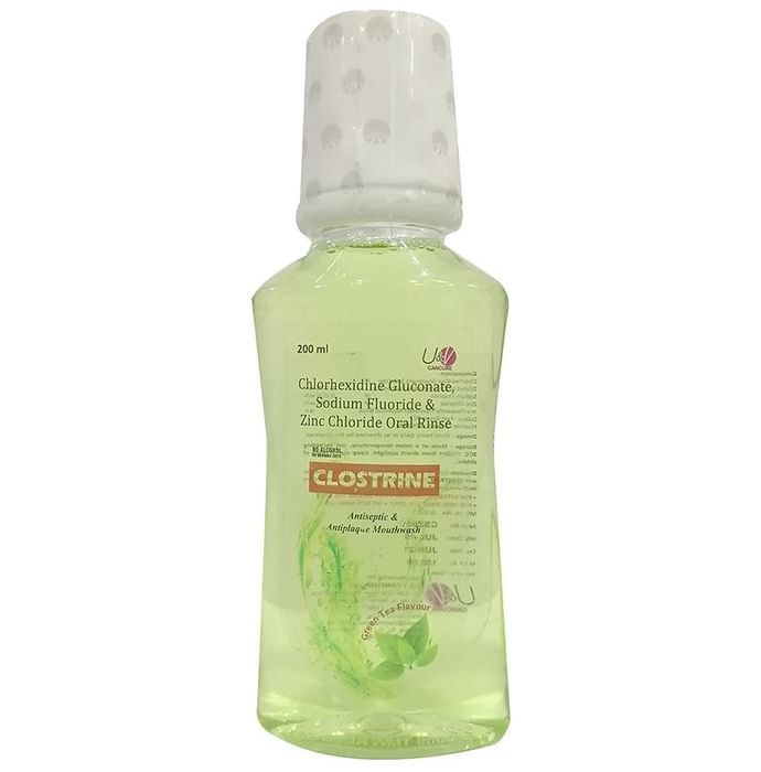 Clostrine Mouth Wash Green Tea